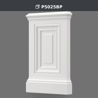 Polyurethane Pilaster Column Base Decorative Plinth Block