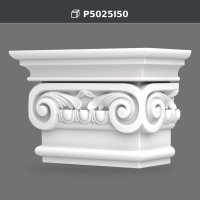 Polyurethane Decorative Product: Ionic Pilaster 18x35x24 cm