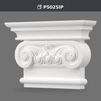 Polyurethane Ionic Pilaster Capital Decorative Column Head