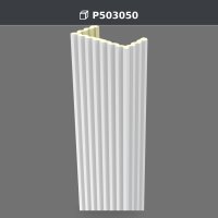 Polyurethane Decorative Pilaster Column 15 x 30 x 240 cm