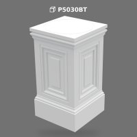 Poliüretan Decorative Pedestal Pillar Column Base