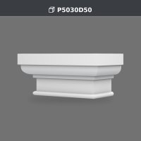 21x42x19 cm Polyurethane Decorative Product Pilaster Column