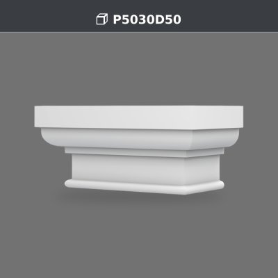 21x42x19 cm Polyurethane Decorative Product Pilaster Column
