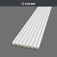 Decorative Polyurethane Fluted Pilaster Column Panel