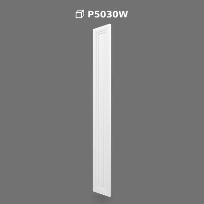 Polyurethane Flat Face Decorative Pilaster Panel