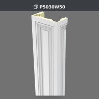 Polyurethane 15x30x240 cm Decorative Pilaster Column