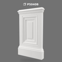 Poliüretan Decorative Pilaster Column Base Plinth