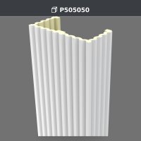 Polyurethane Fluted Pilaster Column 25x50x240 cm – P505050