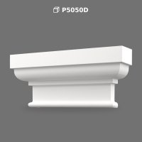 Poliüretan Decorative Pilaster Capital Design Models