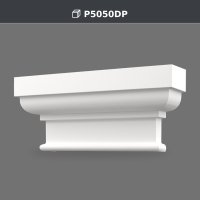 Polyurethane Decorative Pilaster Capital Design Models