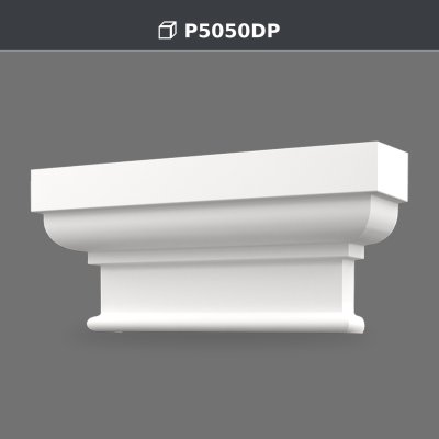 Polyurethane Decorative Pilaster Capital Design Models