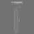 P5050W50 Polyurethane Pilaster Column, 25 x 50 x 240 cm, technical drawing with dimensions