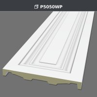 Polyurethane Decorative Flat Panel Pilaster Column