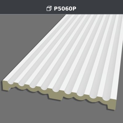 Polyurethane Fluted Pilaster Column Decoration Panel