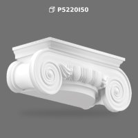 Decorative Polyurethane Column Capital with Volute Motifs