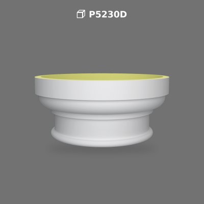 Polyurethane Column Base and Capital Model P5230D