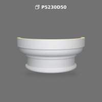 Decorative Polyurethane Column Base and Capital Models