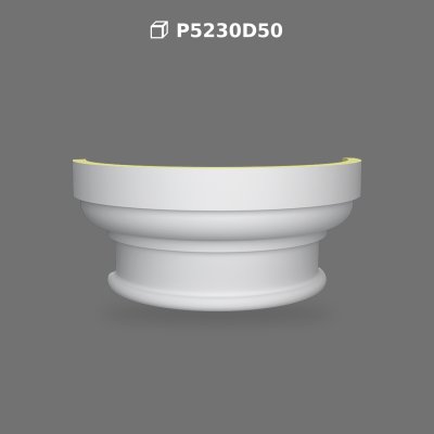 Decorative Polyurethane Column Base and Capital Models