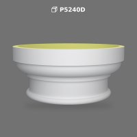 Decorative Polyurethane Column Base and Capital Model