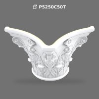 Classical Polyurethane Column Capital Decoration Model