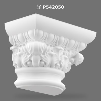 Polyurethane Decorative Column Capital and Corbel Model