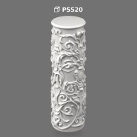 Decorative Poliüretan Column Shaft and Pedestal Model