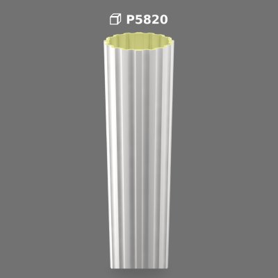 Polyurethane Fluted Column Shaft for Architectural Decor