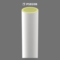 Poliüretan Decorative Smooth Round Column Shaft