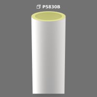Poliüretan Decorative Smooth Column Shaft 30x240 cm