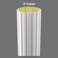 Fluted Poliüretan Column Shaft for Interior and Exterior Decor