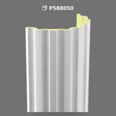 Fluted Polyurethane Column Shaft for Architectural Decor