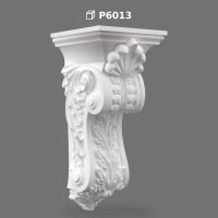 Decorative Polyurethane Corbel Bracket P6013
