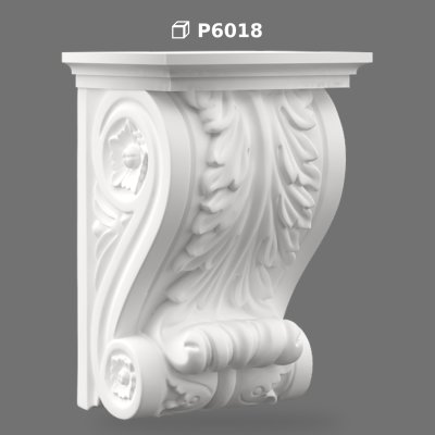 P6018 Polyurethane Corbel Bracket Model