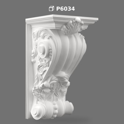 Polyurethane Decorative Corbel and Wall Bracket Model