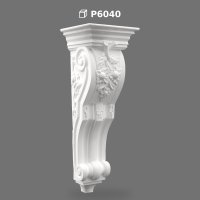 Polyurethane Classic Floral Patterned Corbel Bracket