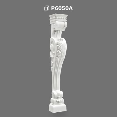 Decorative Polyurethane Corbel Bracket Model P6050A