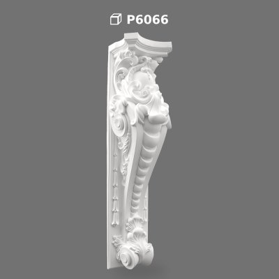Poliüretan Decorative Corbel Bracket Model P6066