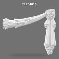Polyurethane Decorative Swag and Corner Applique Ornament