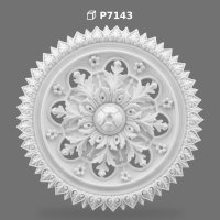 Poliüretan Ornate Acanthus Leaf Ceiling Medallion