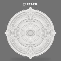 Poliüretan Decorative Ceiling Medallion with Classical Reliefs