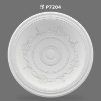P7204 Polyurethane Ornate Recessed Ceiling Dome