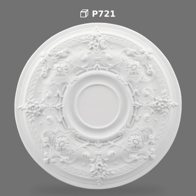 Polyurethane Ceiling Medallion Classic Rose Design