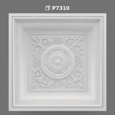 Polyurethane Classical Ceiling Medallion Dome Model