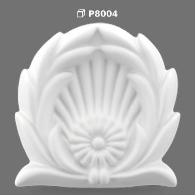 Decorative Polyurethane Relief Ornament and Applique