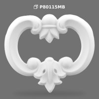 Decorative Polyurethane Carved Wall and Furniture Ornament