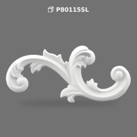 Poliüretan Decorative Scroll Carving and Furniture Ornament