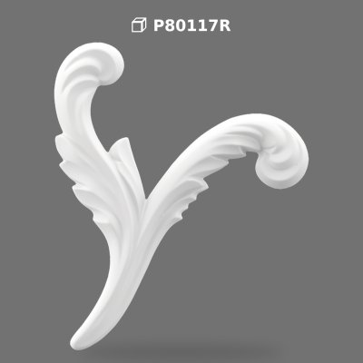 Polyurethane Decorative Wall Ornament and Corner Relief