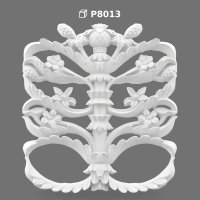 Polyurethane Decorative Carved Wall Ornament Panel