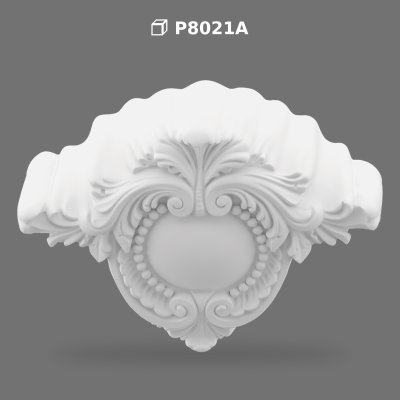 Poliüretan Decorative Pediment and Window Accent Model