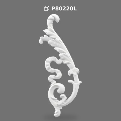 P80220L Decorative Polyurethane Wall and Furniture Ornament